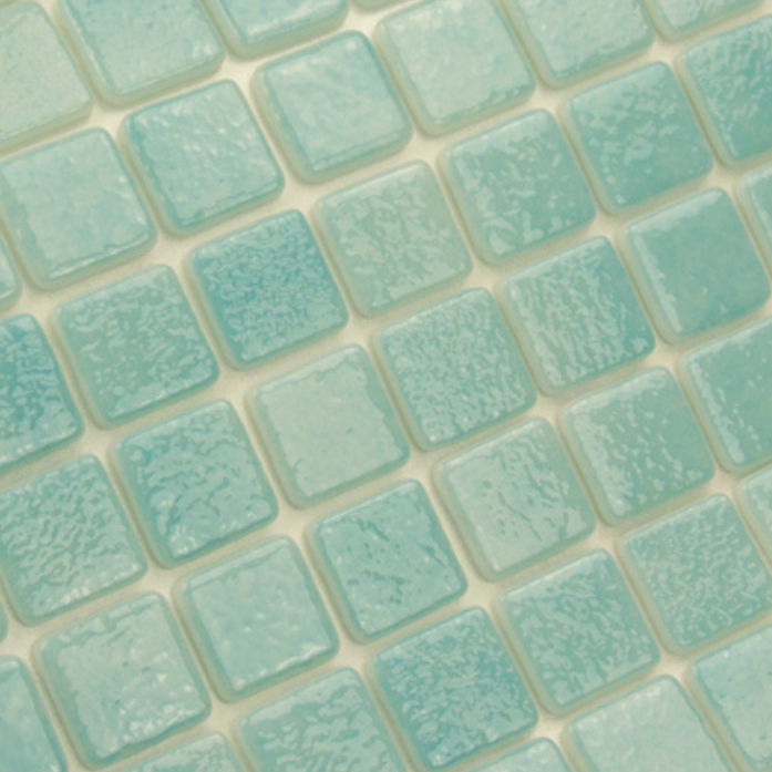 PS41 Baby Blue Glass Mosaic