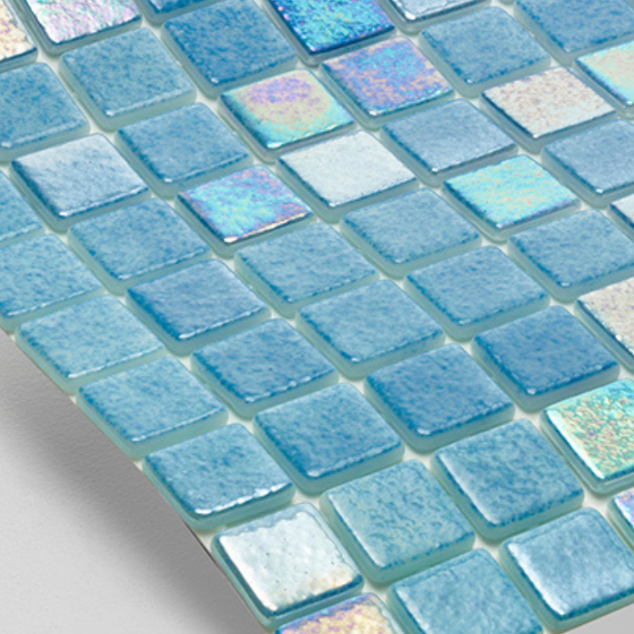 Oria Aqua/Pearl Glass Mosaic