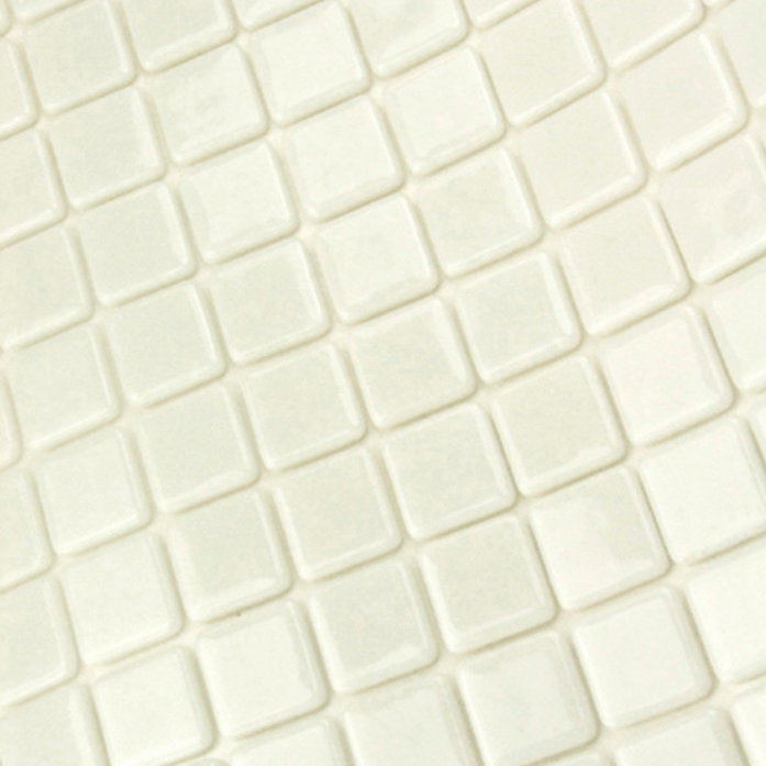 PS25 White Glass Mosaic