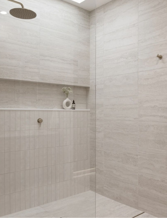 White Lapatto Travertine